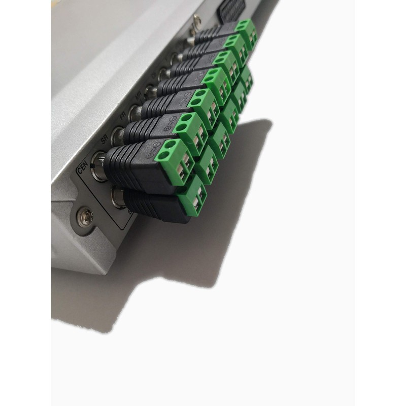 SIENOC 5 x RCA Male Adapter Terminal Block > RCA