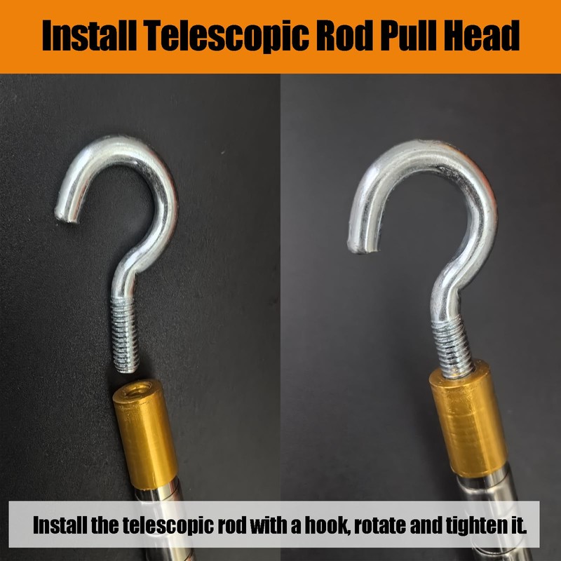 Ladder Pull Down System Kit - BCEHACBITI Attic Pull System