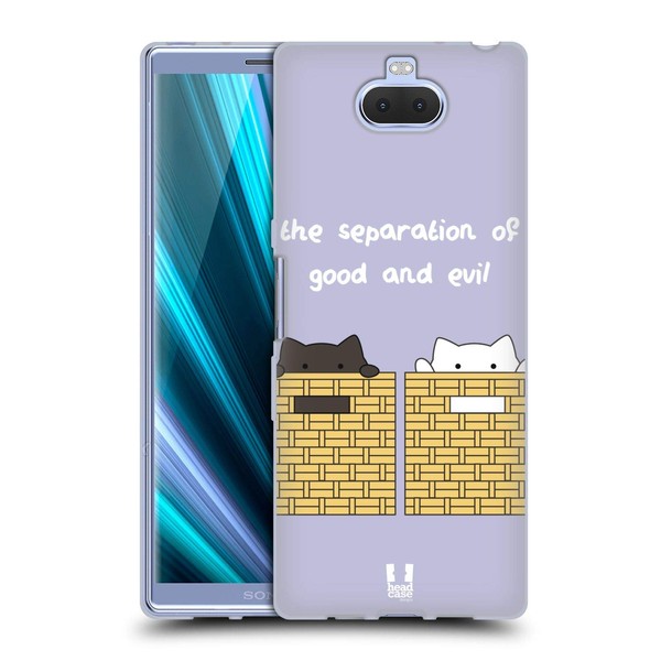 Head Case Designs Good and Evil Ceiling Cat Vs Basement