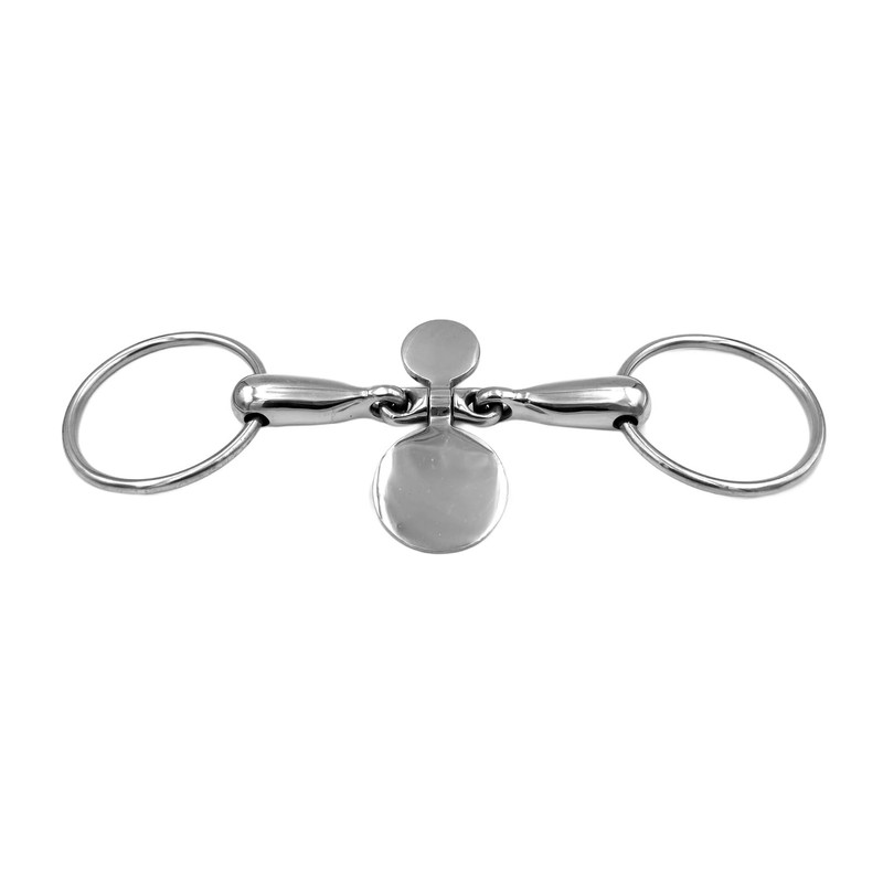 Equine Smile ES0075 Tongue Stretcher Snaffle Bit Water Snaffle with