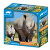 Animal Planet AP13791 Rhinocers 63 Pieces Rhinoceros 3D Effect Jigsaw