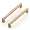 Ravinte Cabinet Handles Solid Slim Champagne Bronze 20 Pack 4
