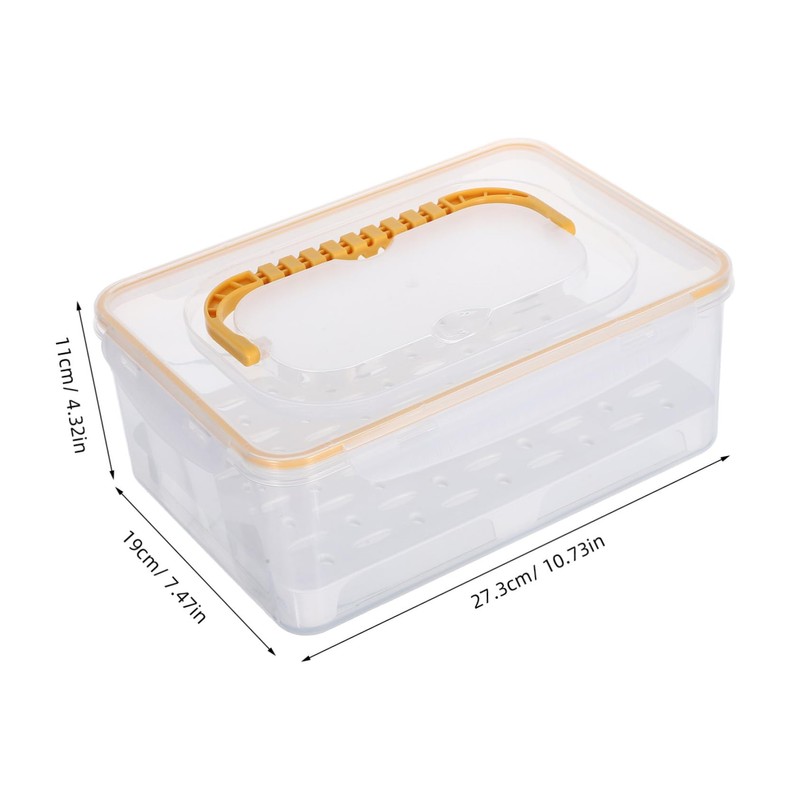 Cabilock Shot Glass Display Box Dustproof Glassware Storage Case with