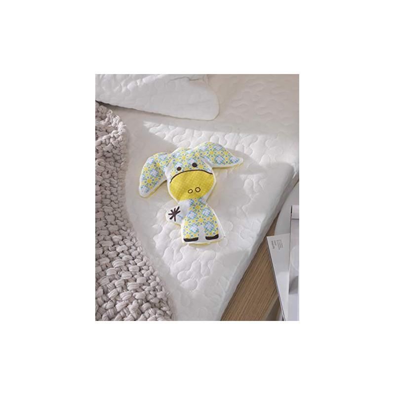 Cherry Stone Cushion Comforter Animal Donkey Acazia Yellow by THERALINE