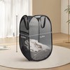Upgraded pop-up laundry basket, with a foldable design. The handle