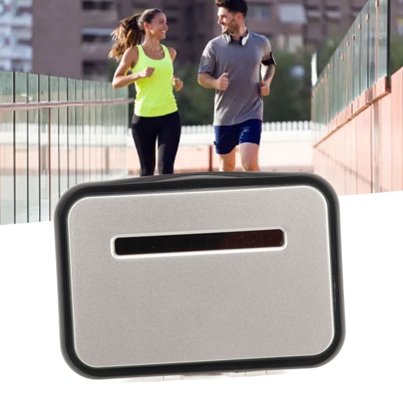Simple Walking Pedometer 3D Step Counter with Clip for Men
