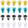 Clips Plastica per Auto, 60 Pezzi Rivetti in Plastica per