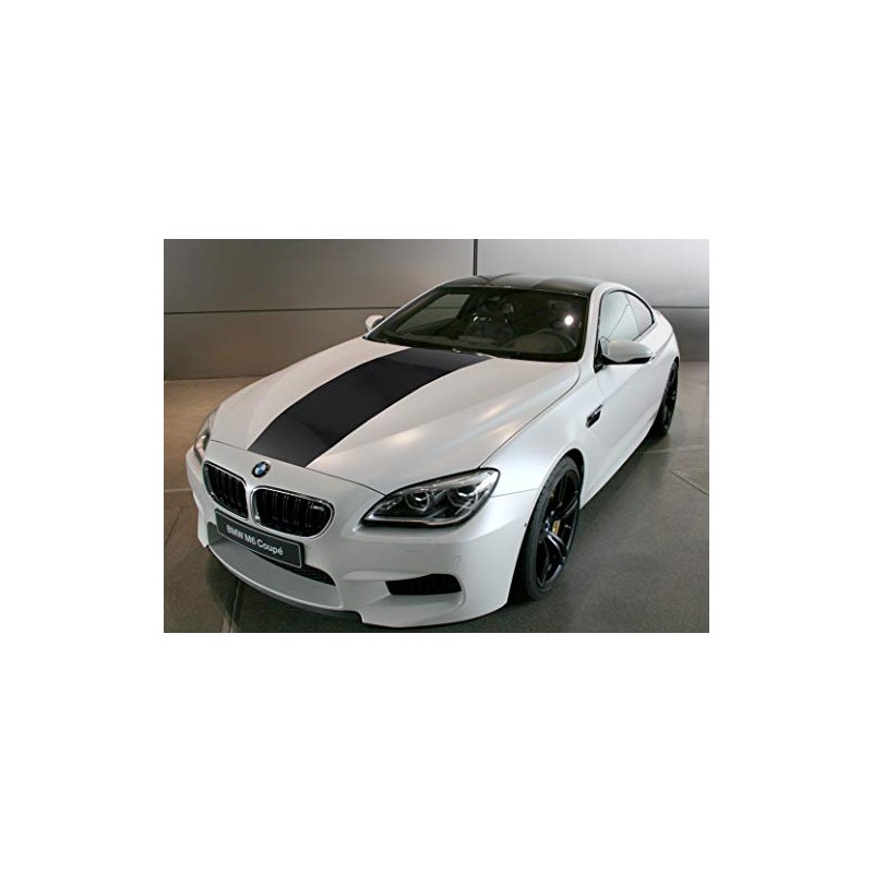 VViViD Gloss Black Adhesive Vinyl Racing Stripe Wrap Film Roll