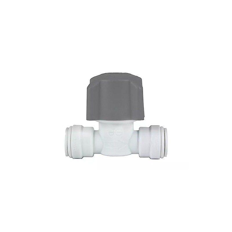 JG Speedfit 15STV Stop Valve, White, 15 mm