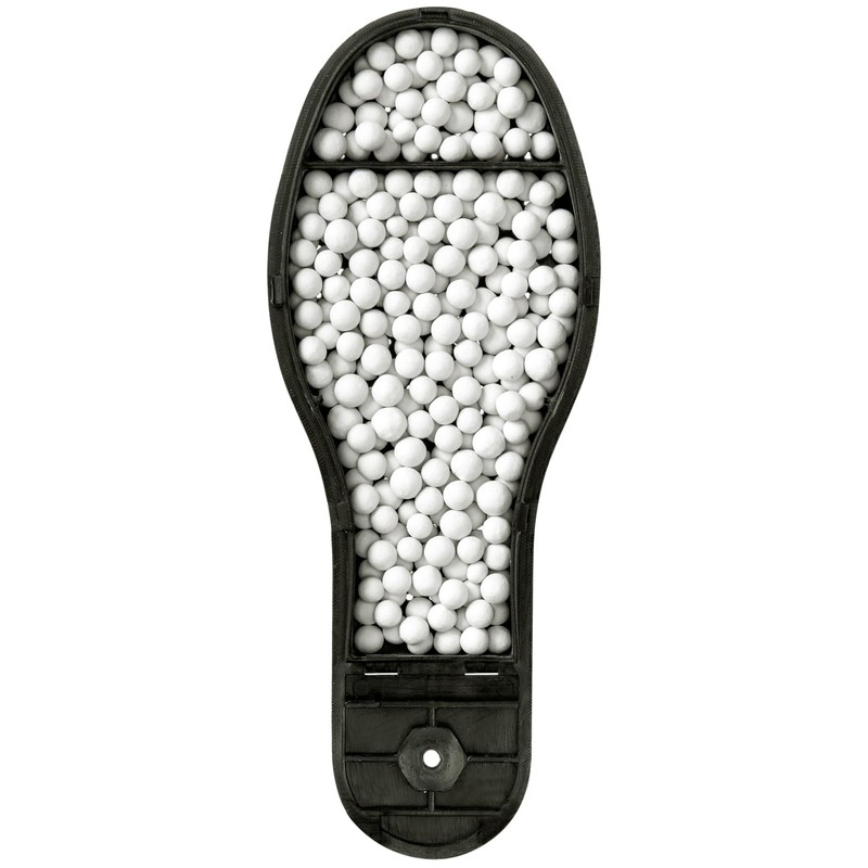 Anesty HO1943 Diatomaceous Earth Shoes, PP Tablet, L, Black, Approx.