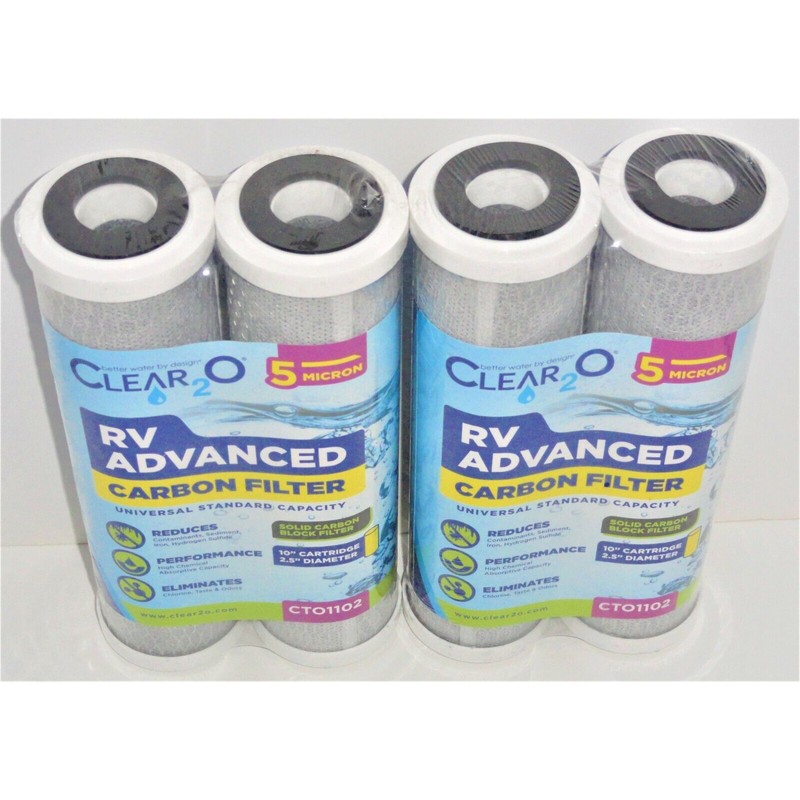 Clear2O 4 Clear2O RV & Home Advanced Solid Carbon Water