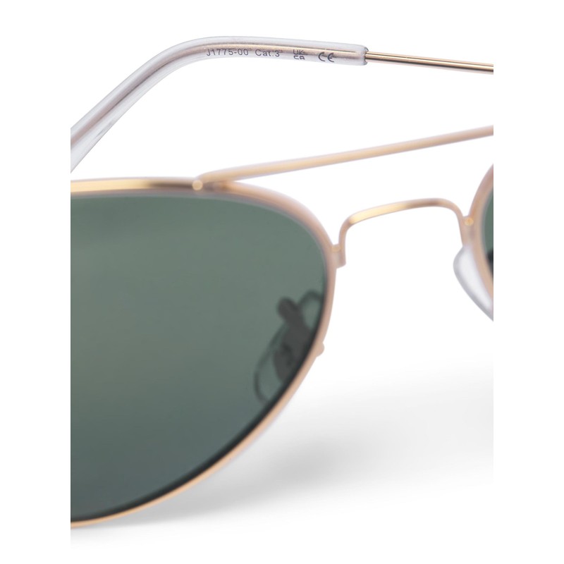 Jack & Jones Men's JACMAVERICK Sunglasses NOOS, Bright Gold, One