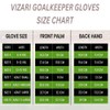 Vizari Replica F.P. Soccer Goalkeeper Gloves with Finger Support for