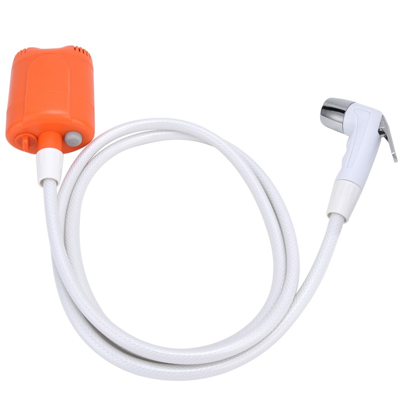 Portable Outdoor Shower Set Camping Shower Pump Handheld Sprayer for