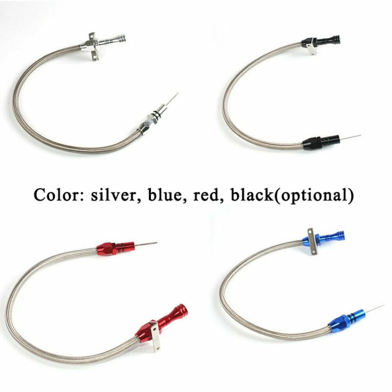 onsal_44 FOR TURBO 350 400 FLEXIBLE TRANSMISSION DIPSTICK STAINLESS TH350