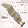 Hetto Remy Extensions Bondings Real Hair Blonde Bondings Real Hair