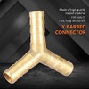 Conector de 3 vías 8 mm para manguera, conector de