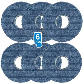 YUENGJGI 6-Pack Replacement Mop Pads for Eufy Omni C20 Robot Vacuum – Washable & Reusable Cleaning Pads