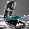 Portable Pill Cutter and Organizer for Travel – 1/2, 1/3,