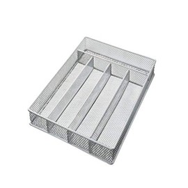 Mesh 5-part In-drawer Cutlery Organizer Kitchen Utensil Flatware Tray Model #196