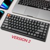 Keychron K2 Wireless Mechanical Keyboard, 75% Layout 84 Key Bluetooth/USB-C