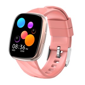 AYATAHA Smartwatch for Kids, Smartwatch Fitness Tracker for Boys Girls, Children's Activity Watch 37 Sports Modes SMS Notification, Full Touchscreen for Boys Girls IP67, Red