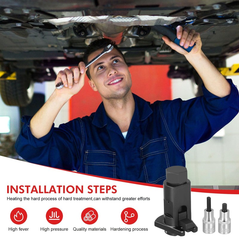 Hydraulic Shock Absorber Removal Tool, Strut Leg Pry Socket Strut