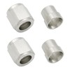 KRD PERFORMANCE Stainless Steel Hardline Fitting 3AN Female Tube Nut
