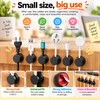 360° Rotatable Magnetic Cable Organizer Desk Cable Clip Cable Holder
