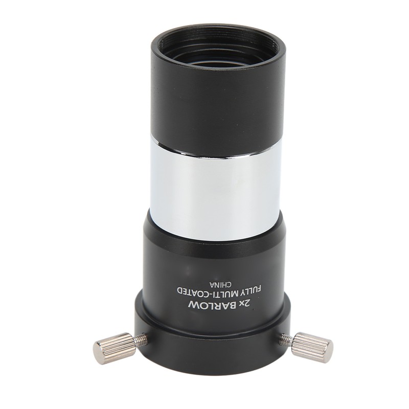 1.25 Inch 2X Barlow Mirror Optical Glass Magnification Barlow Lens