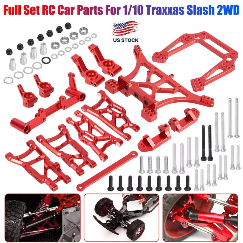 For Traxxas Metal Full Set RC Car Parts For 1/10