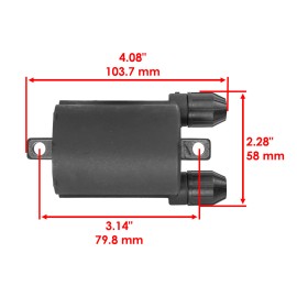 Caltric Set of 2 Ignition Coils for Honda VT750C2 VT750C2F Shadow Spirit 750 2007-2009