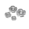 Drive-in Nuts M12 Stainless Steel Pack of 10 with 4