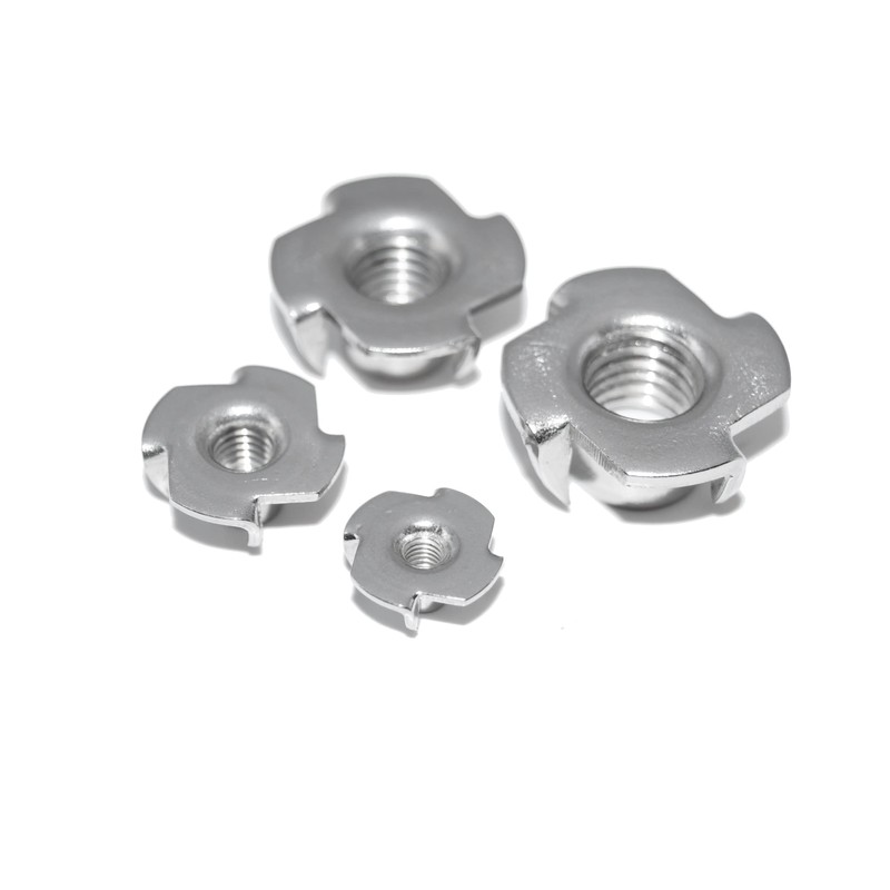 Drive-in Nuts M12 Stainless Steel Pack of 10 with 4
