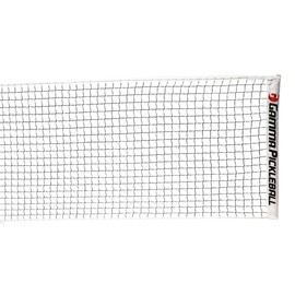 GAMMA Portable Pickleball Net, 2mm Braided Indoor and Outdoor Pickleball Net for Practice, Friend and Family Games, and More, 11' Net Only