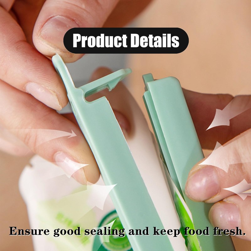 FJYXCHENXM Food Storage Sealing Clips with Pour Spouts, 4 PCS