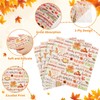 NatNarr 100 Pcs Fall Paper Napkins, Autumn Cocktail Napkins with