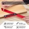 45 Degrees 135 Degrees Woodworking Measuring Ruler Aluminum Alloy Carpenter