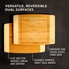 Chicago Cutlery Woodworks 12x16 inch Large Bamboo Cutting Board With