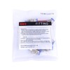 SNS Pack of 10 Pneumatic Bulkhead Fitting Push In Bulkhead