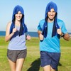 HoneyHu Cooling Hoodie Towels Cooling Neck Wrap for Hot Weather