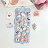 Loong Fluffy Butt Stickers Cute Puffy Character 3D Marshmallow Fluffy