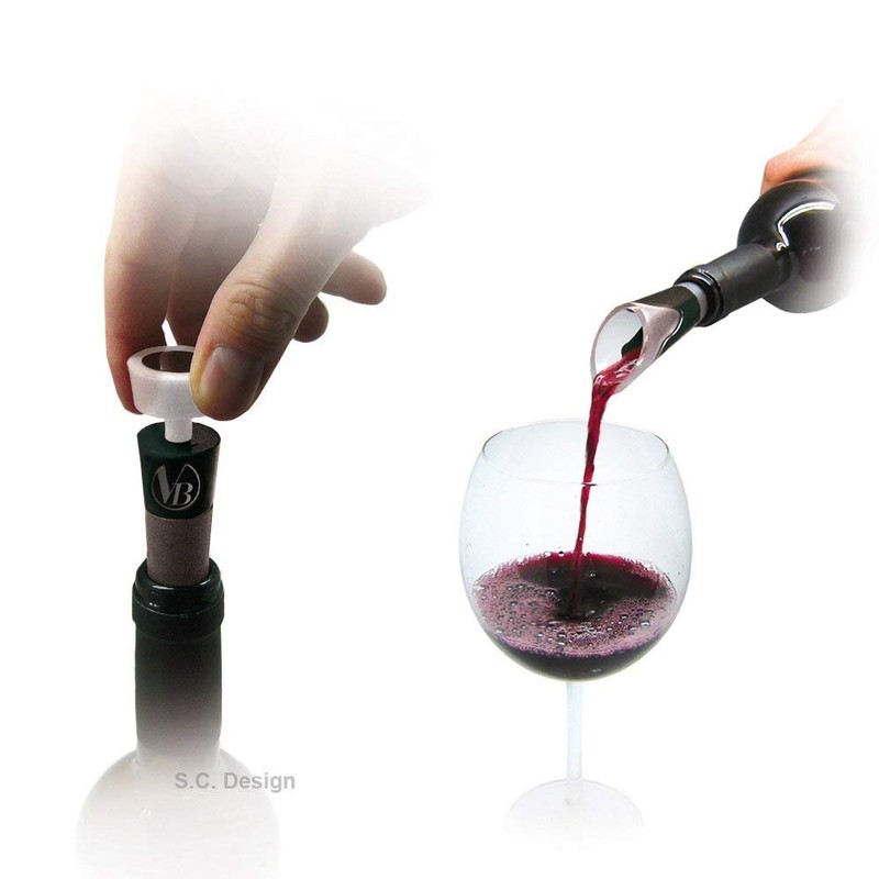 Vin Bouquet FIA 006 Pourer & vacuum stopper, Set including