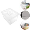 HEMOTON 6L Sous Vide Container Food Storage Canisters Cooking Container