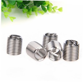 BUGUUYO 60pcs Thread Inserts Kit Helicoil Thread Repair Tool for Automotive Repair