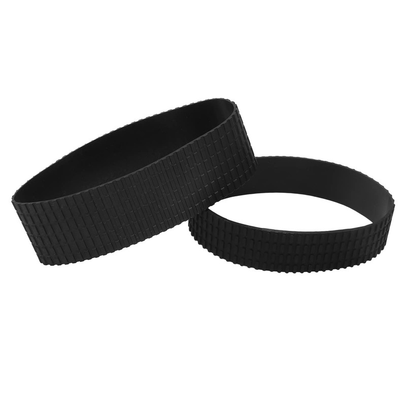 Lens Rubber Ring, 2pcs Zoom Grip Rubber Ring Replacement Camera