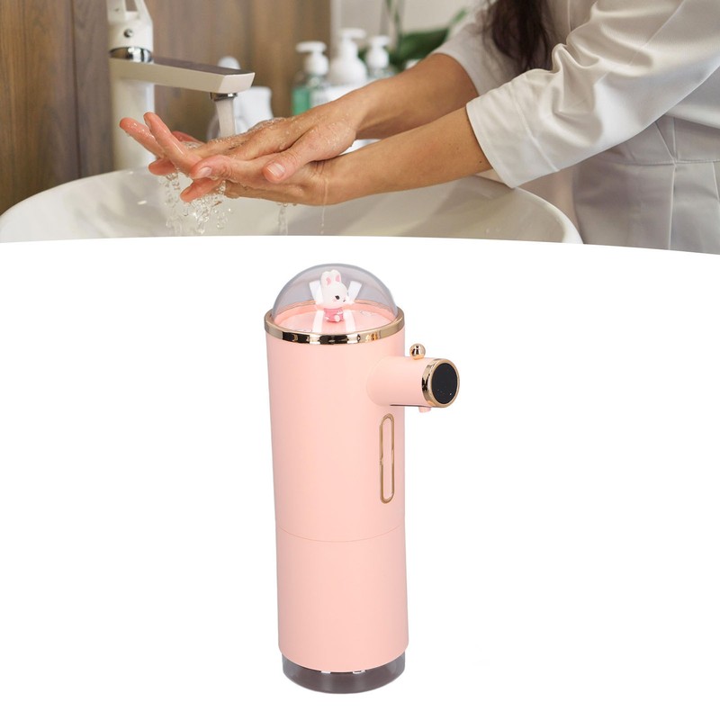 Automatic Hand Soap Dispenser Touchless Rechargeable Auto Detection 3 Levels