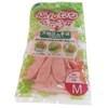 okamoto Fluffy Soft Natural Rubber Gloves Pink Medium OK – 1 