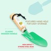 Rugg Kids' Garden Hand Trowel, Mini Shovel with Wooden Handle,