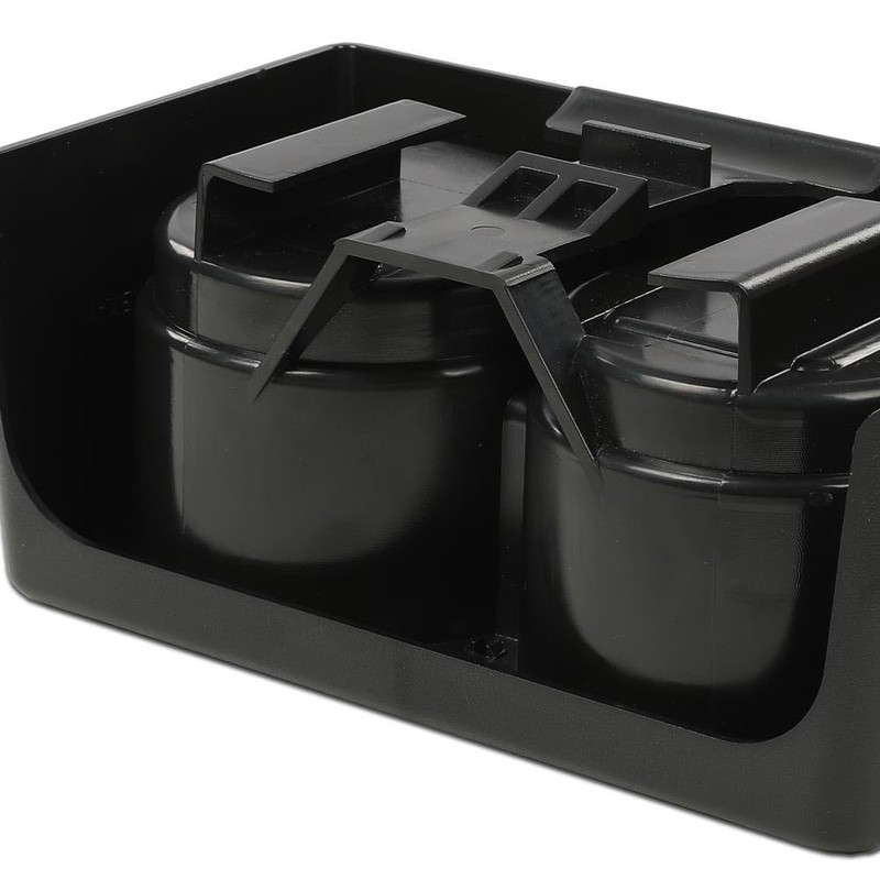 G-PLUS Front Rear Bench Seat Dual Cup Holder Center Console